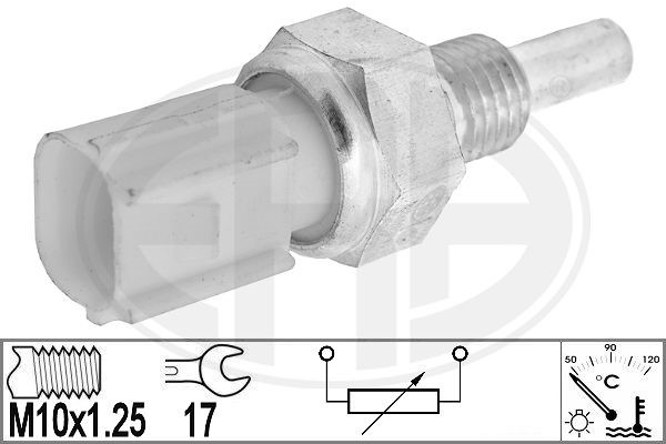 Sensor, kylvätsketemperatur