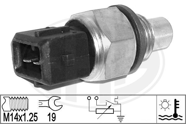Sensor, kylvätsketemperatur