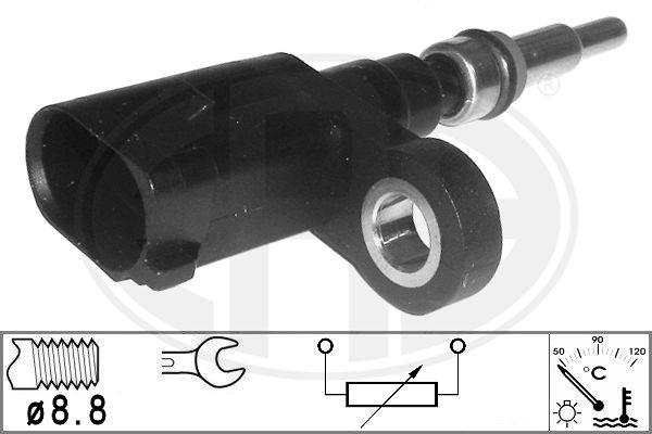 Sensor, kylvätsketemperatur