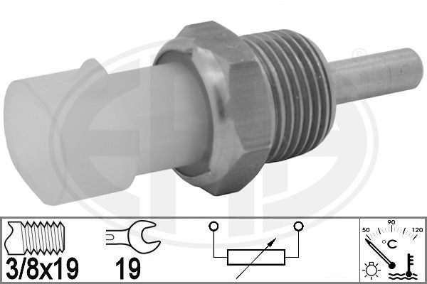 Sensor, kylvätsketemperatur