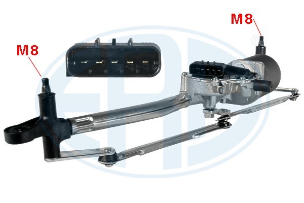 Torkarmotor 12V, Fram