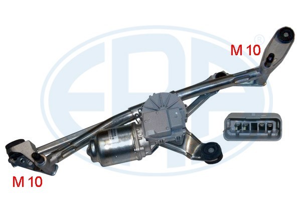 Vindrutetorkarsystem 12V, Fram