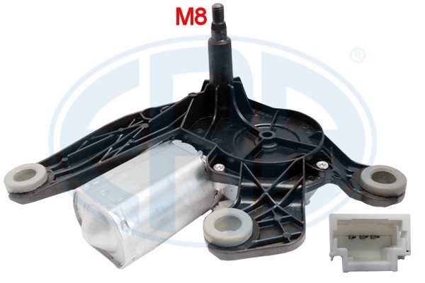 Torkarmotor 12V, Bak