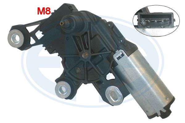 Torkarmotor 12V, Bak
