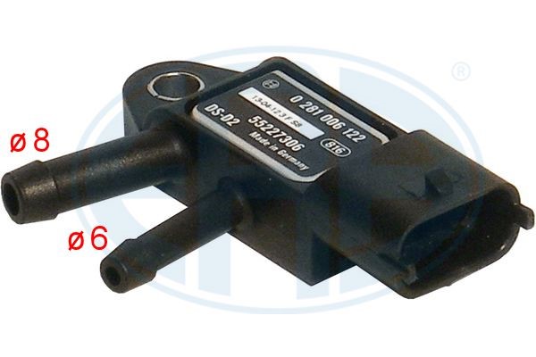Sensor, avgastryck