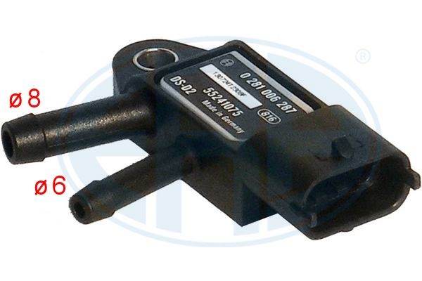 Sensor, avgastryck