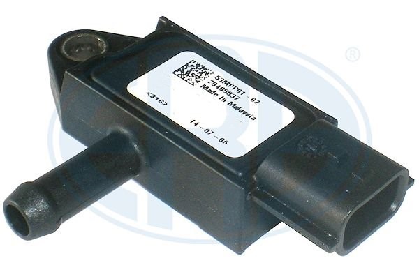 Sensor, avgastryck