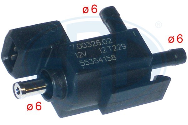 Tryckomvandlare, avgasreglering 12V