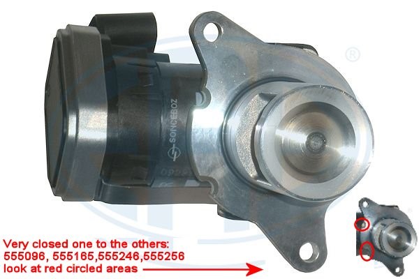 Egr-ventil 12V