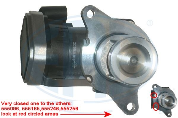 Egr-ventil 12V