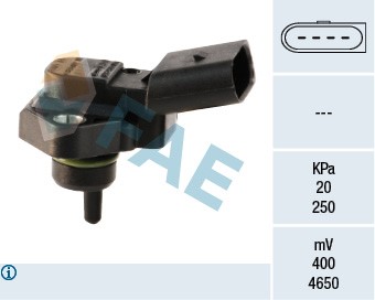 Sensor, insugstryck Fae 15030 FAE
