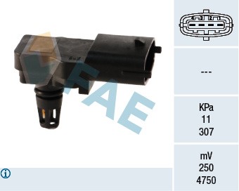 Sensor, insugstryck Fae 15036 FAE