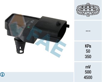 Sensor, insugstryck Fae 15045 FAE