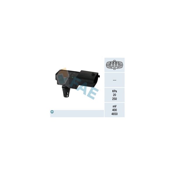 Sensor, insugstryck Fae 15097 FAE