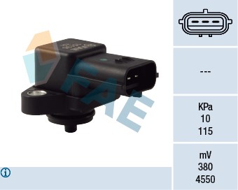 Sensor, insugstryck Fae 15135 FAE