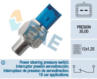 Sensor, oljetryck Fae 18503 FAE