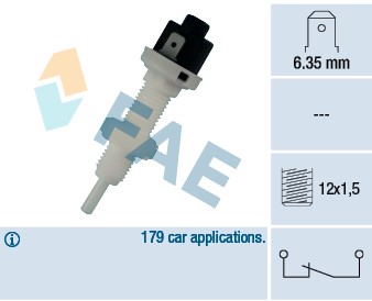 Bromsljuskontakt Fae 24010 FAE