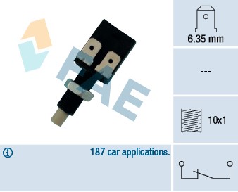 Bromsljuskontakt Fae 24080 FAE