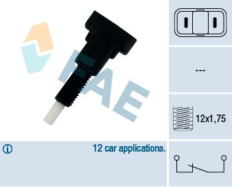 Bromsljuskontakt Fae 24160 FAE