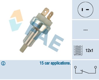 Bromsljuskontakt Fae 24180 FAE