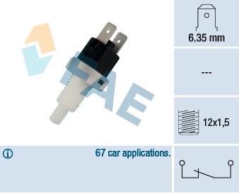 Bromsljuskontakt Fae 24200 FAE