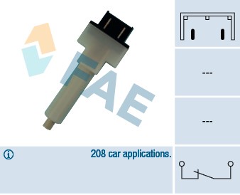 Bromsljuskontakt Fae 24280 FAE