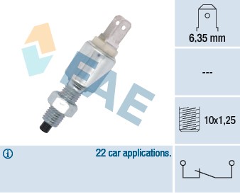Bromsljuskontakt Fae 24350 FAE