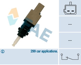 Kontakt, kopplingsstyrning Fae 24412 FAE