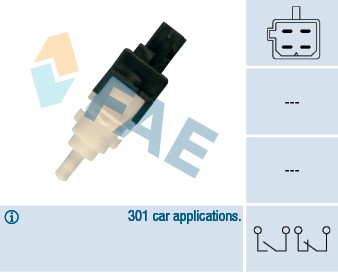 Bromsljuskontakt Fae 24413 FAE