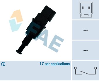 Bromsljuskontakt Fae 24490 FAE