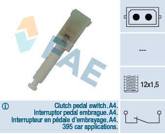 Bromsljuskontakt Fae 24560 FAE