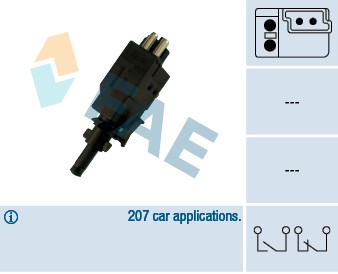 Bromsljuskontakt Fae 24590 FAE