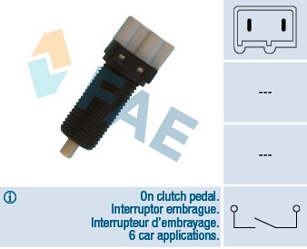 Kontakt, kopplingsstyrning Fae 24870 FAE
