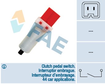 Kontakt, kopplingsstyrning Fae 24884 FAE