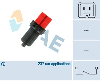 Bromsljuskontakt Fae 24885 FAE