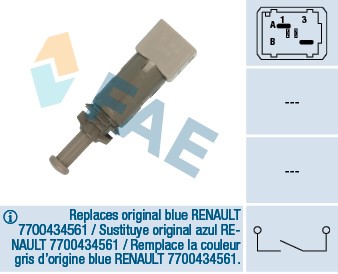 Bromsljuskontakt Fae 24891 FAE
