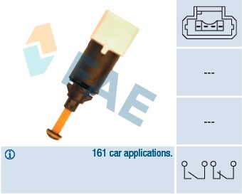 Bromsljuskontakt Fae 24898 FAE