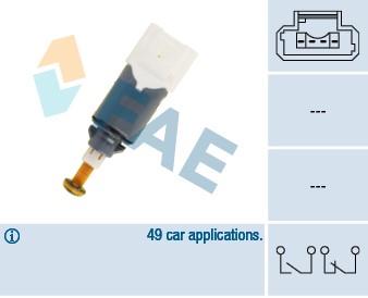 Bromsljuskontakt Fae 24902 FAE