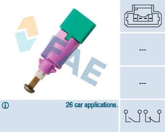 Bromsljuskontakt Fae 24904 FAE