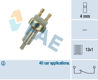 Bromsljuskontakt Fae 25030 FAE