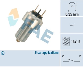 Bromsljuskontakt Fae 25120 FAE