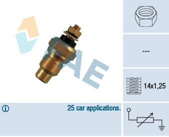 Kylvätsketemperatur-sensor Fae 30260 FAE Kylvätsketemperatur-sensor Fae 30260 FAE