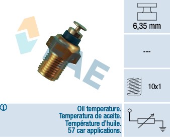 Sensor, oljetemperatur Fae 32200 FAE