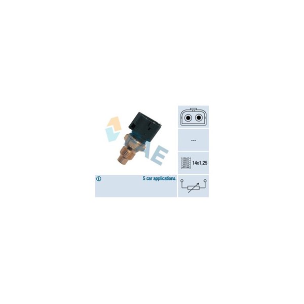 Kylvätsketemperatur-sensor Fae 32390 FAE