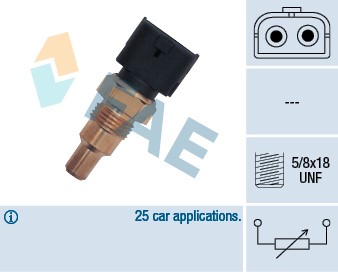Kylvätsketemperatur-sensor Fae 32400 FAE