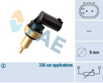 Sensor, topplockstemperaturr Fae 32706 FAE