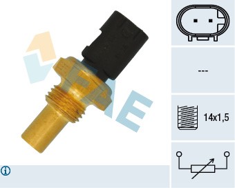 Sensor, kylvätsketemperatur Fae 33035 FAE