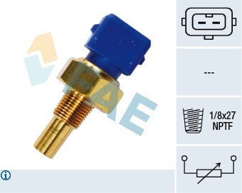 Sensor, kylvätsketemperatur Fae 33100 FAE