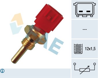 Sensor, kylvätsketemperatur Fae 33110 FAE Sensor, kylvätsketemperatur Fae 33110 FAE