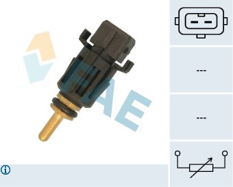 Sensor, kylvätsketemperatur Fae 33167 FAE